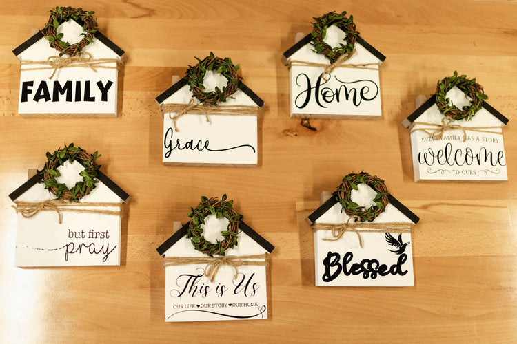 Wood House decor