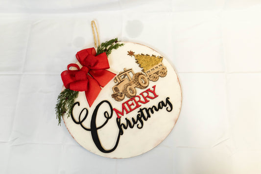 Door Round Christmas