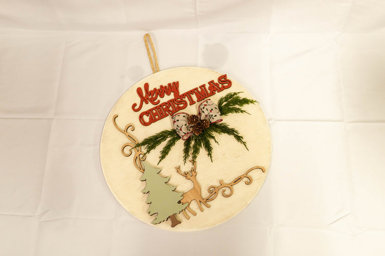 Door Round Christmas