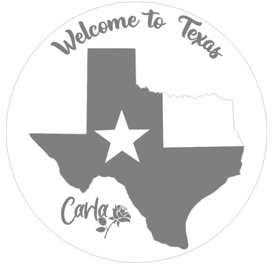 Texas Welcome Coasters